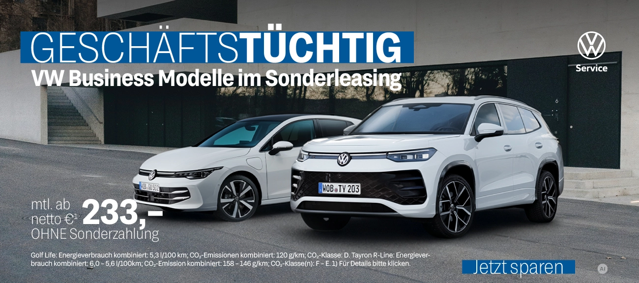 VW Gewerbeleasing Q4